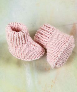 Strickset Schühchen aus Merino 200 Bebe von Lang Yarns