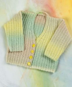 Strickset Jacke aus Merino 200 Bebe Color von Lang Yarns