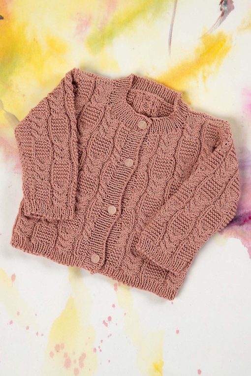 Strickset Jacke Aus Baby Cotton Von Lang Yarns