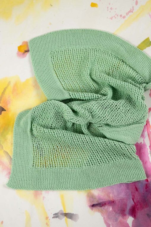 Strickset Decke Aus Baby Cotton Von Lang Yarns