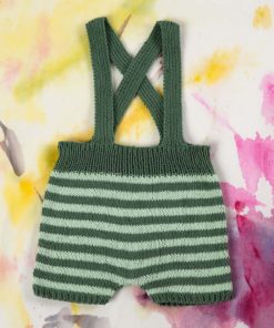 Strickset Kurze Trägerhose aus Baby Cotton von Lang Yarns