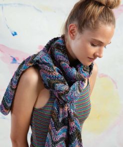 Strickset Schal Aus Karma Von Lang Yarns 5 901 037 004 D1