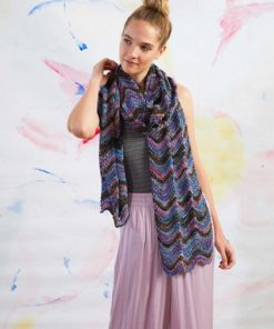 Strickset Schal Aus Karma Von Lang Yarns 7 901 037 004 D3