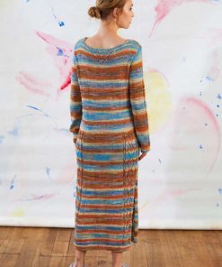 Strickset Kleid Aus Karma Von Lang Yarns 7 901 037 007 D3
