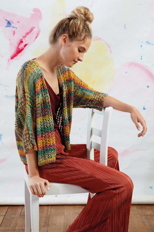 Strickset Jacke Aus Karma Von Lang Yarns