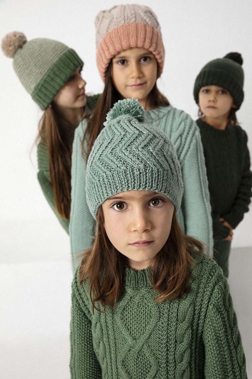 Strickset Mütze Aus Atlantis Von Lang Yarns