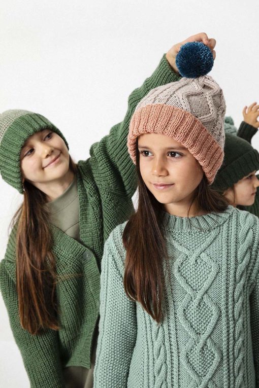 Strickset Mütze Aus Atlantis Von Lang Yarns