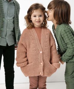 Strickset Jacke aus Atlantis von Lang Yarns