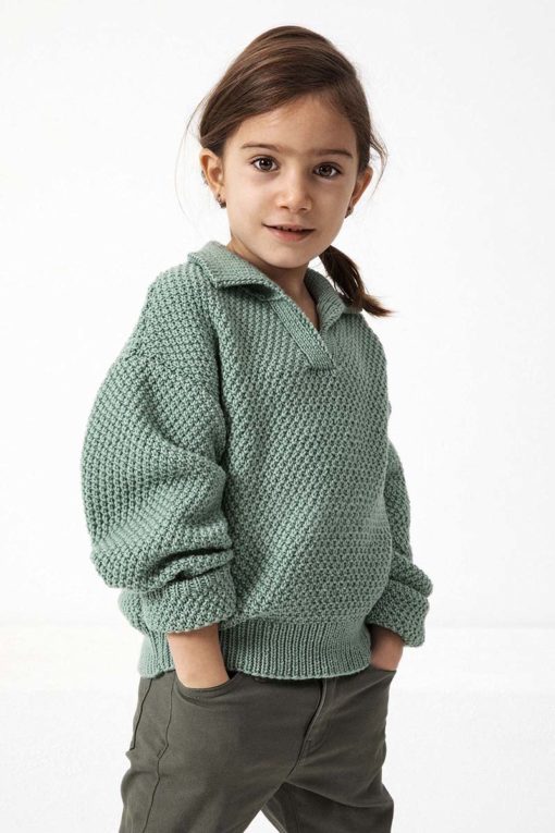 Strickset Polopullover Aus Atlantis Von Lang Yarns