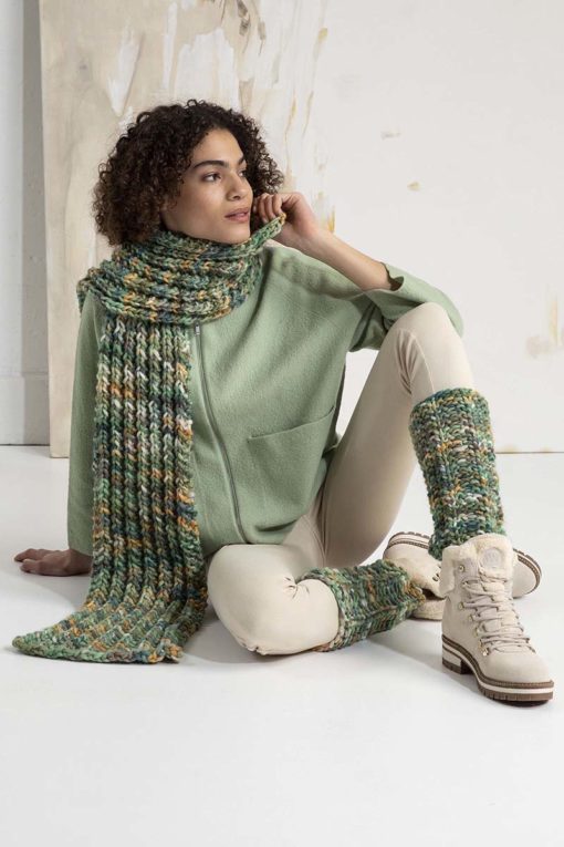 Strickset Beinstulpen Aus Bold Color Von Lang Yarns