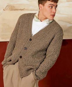 Strickset Herrenjacke Aus Yak Von Lang Yarns 5 901 044 001 D1