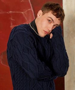 Strickset Herrenpullover aus Merino+ von Lang Yarns