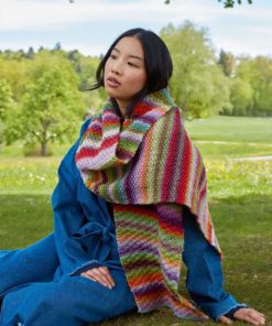 Strickset Schal aus Cloud von Lang Yarns