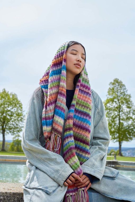 Strickset Schal Aus Cloud Von Lang Yarns