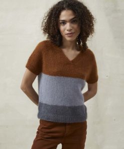 Strickset V-Pullunder Top Down Aus Lace Von Lang Yarns 5 901 048 004 D2