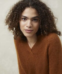 Strickset V-Pullover Top Down Aus Lace Lamé Von Lang Yarns 5 901 048 005 D2