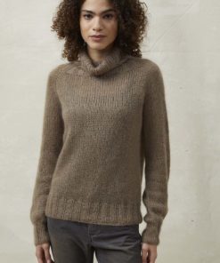 Strickset Pullover Mit Rollkragen Top Down Aus Lace Von Lang Yarns 7 901 048 006 D3