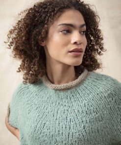 Strickset Kurzarm-Pullover Top Down Aus Suri Alpaca Von Lang Yarns 5 901 048 009 D1