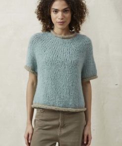 Strickset Kurzarm-Pullover Top Down Aus Suri Alpaca Von Lang Yarns 7 901 048 009 D3