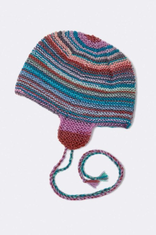 Strickset Mütze Aus Merino 200 Bebe Color Von Lang Yarns