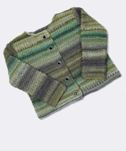 Strickset Jacke aus Merino 200 Bebe Color von Lang Yarns