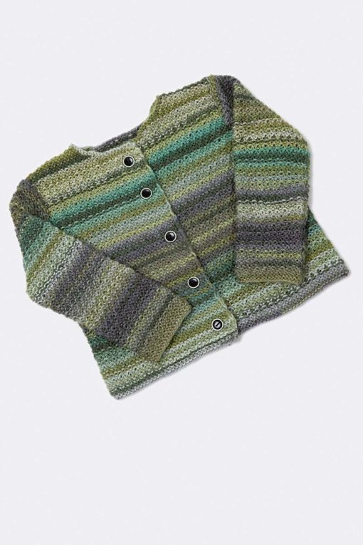 Strickset Jacke Aus Merino 200 Bebe Color Von Lang Yarns