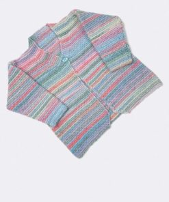 Strickset Jacke aus Merino 200 Bebe Color von Lang Yarns