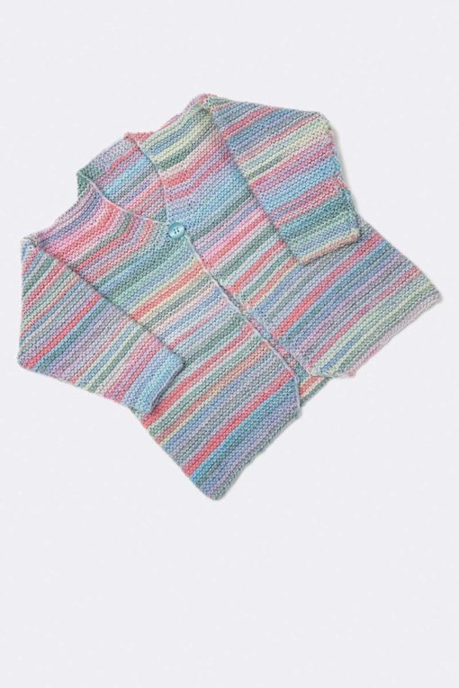Strickset Jacke Aus Merino 200 Bebe Color Von Lang Yarns