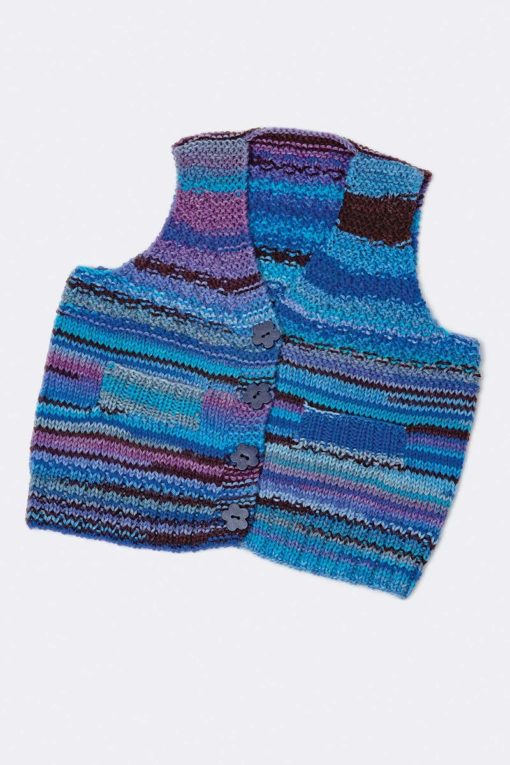 Strickset Weste Aus Merino 200 Bebe Color Von Lang Yarns