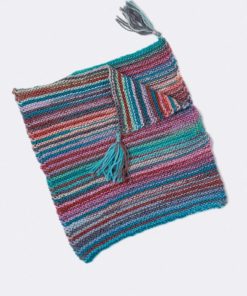 Strickset Poncho aus Merino 200 Bebe Color von Lang Yarns
