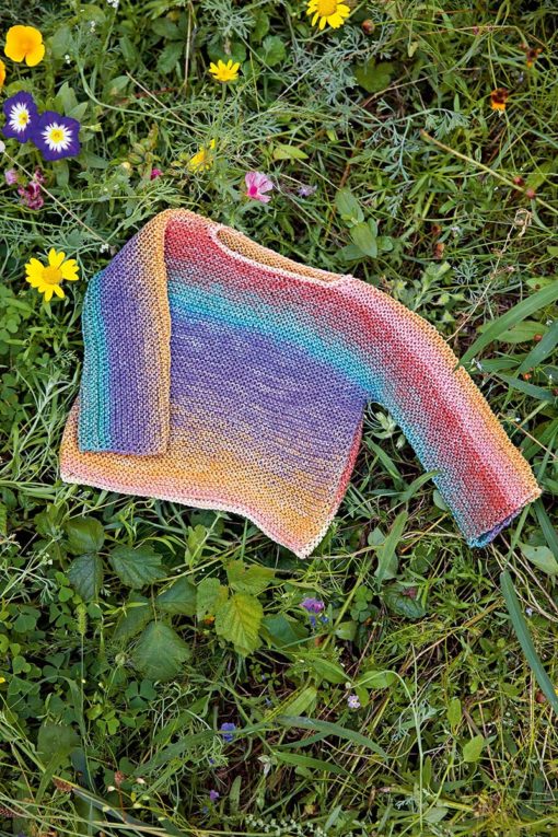 Strickset Pullover Aus Quattro Dégradé Von Lang Yarns