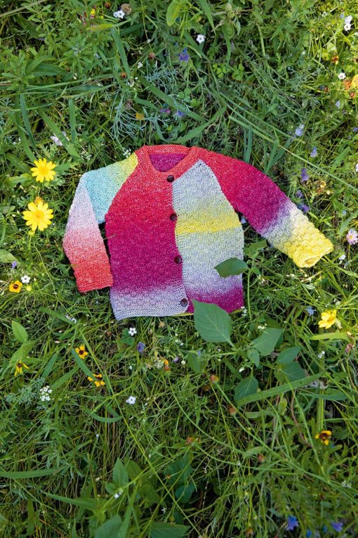 Strickset Jacke Aus Baby Cotton Color Von Lang Yarns