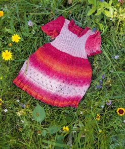 Strickset Kleid mit Höschen aus Baby Cotton Color von Lang Yarns