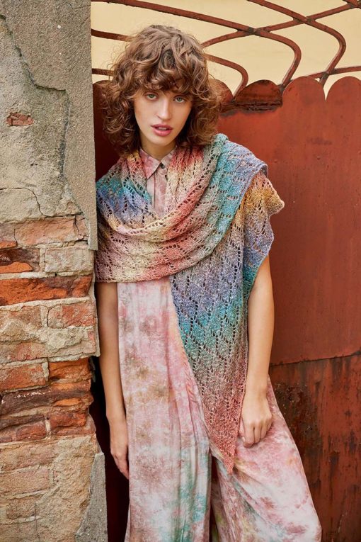 Strickset Dreiecktuch Aus Linello Von Lang Yarns
