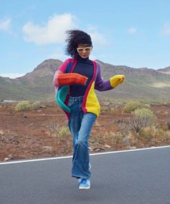 Strickset Jacke aus Poseidon von Lang Yarns