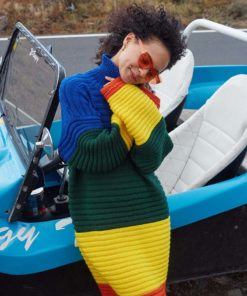 Strickset Kleid Aus Poseidon Von Lang Yarns 6 901 059 004 D2