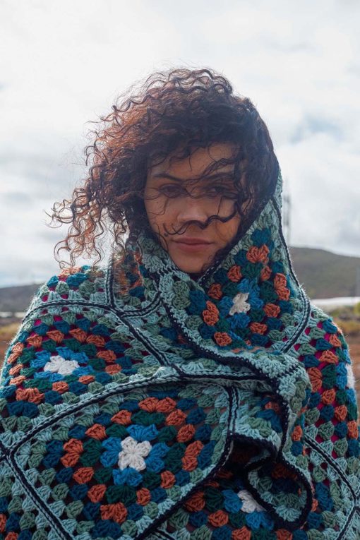 Strickset Plaid Aus Poseidon Von Lang Yarns