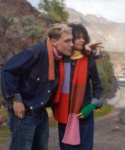 Strickset Schal Aus Poseidon Von Lang Yarns 5 901 059 019 D1