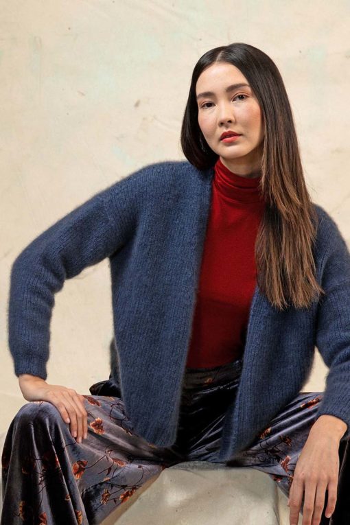 Strickset Cardigan Aus Cashmere Light Von Lang Yarns
