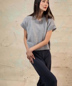 Strickset Pullunder Top Down aus Cashmere Lace und Cashmere Dreams von Lang Yarns