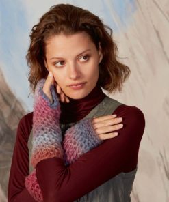 Strickset Armstulpen aus Orion von Lang Yarns
