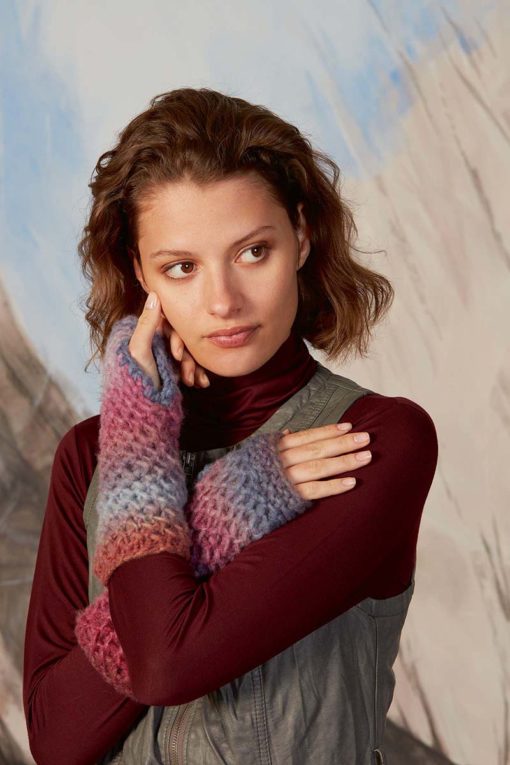 Strickset Armstulpen Aus Orion Von Lang Yarns