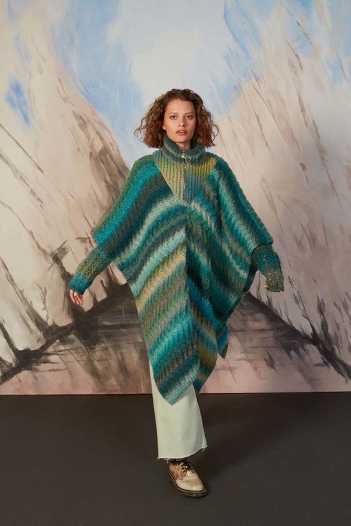 Strickset Langes Cape Aus Orion Von Lang Yarns