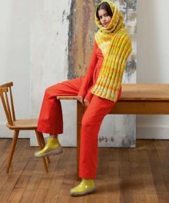 Strickset Loop mit Schal aus Cloud Tweed von Lang Yarns