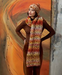 Strickset Mütze aus Cloud Tweed von Lang Yarns