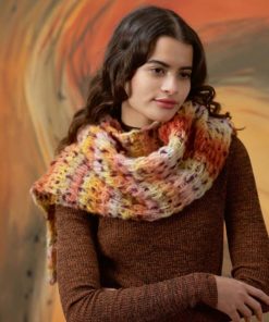 Strickset Schal Aus Cloud Tweed Von Lang Yarns 5 901 062 013 D1