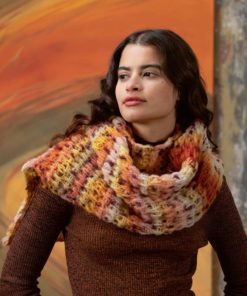 Strickset Schal aus Cloud Tweed von Lang Yarns