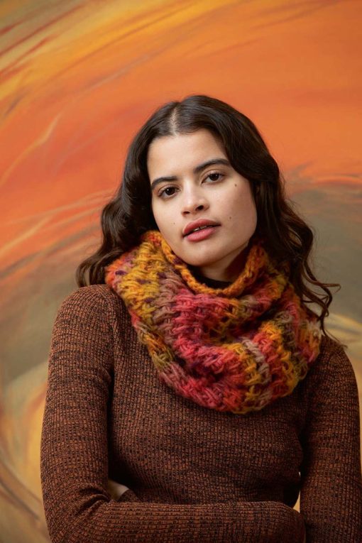 Strickset Loop Aus Cloud Tweed Von Lang Yarns