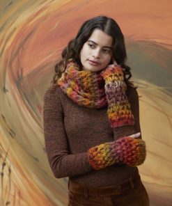 Strickset Armstulpen Aus Cloud Tweed Von Lang Yarns 5 901 062 015 D2