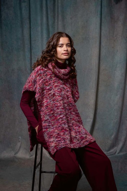 Strickset Cape Aus Muse Von Lang Yarns